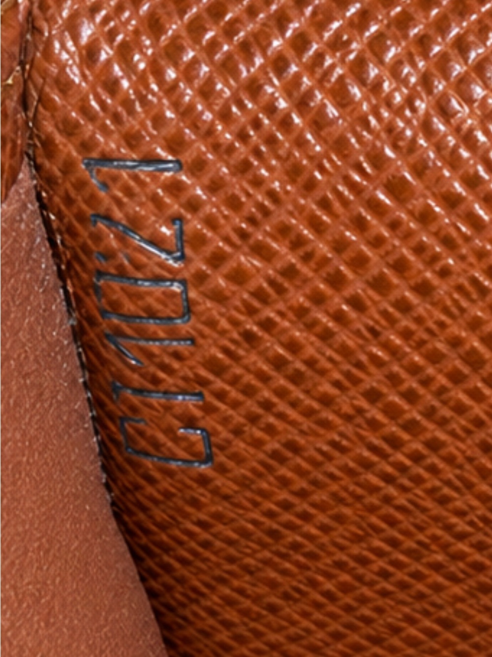 Louis Vuitton Monogram European Checkbook Card Holder Long Wallet CT1077 2007 - Picture 8 of 8